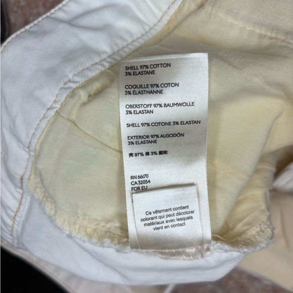 By Anthropologie Women’s white Pants Size 28 - Picture 2 of 10